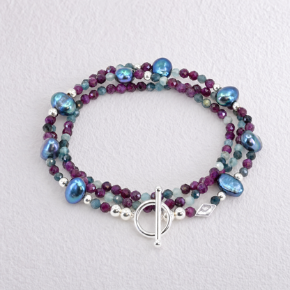 BERRIES - Autumn Almanac - ruby & grandidierite Multi Way