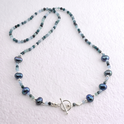 ATLANTIS - Autumn Almanac - grandidierite and aquamarine Multi Way