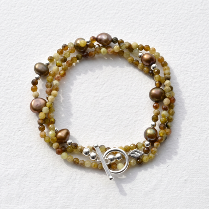 DIJON - Autumn Almanac - grossular garnet Multi Way