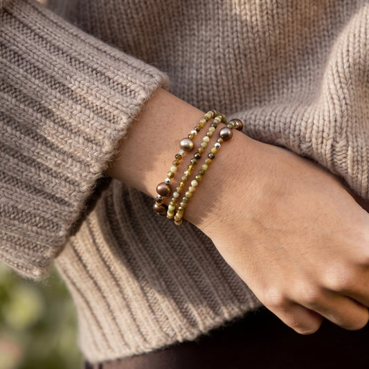 DIJON - Autumn Almanac - grossular garnet Multi Way
