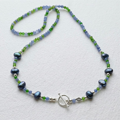 LAKE - Autumn Almanac - kyanite and chrome diopside Multi Way